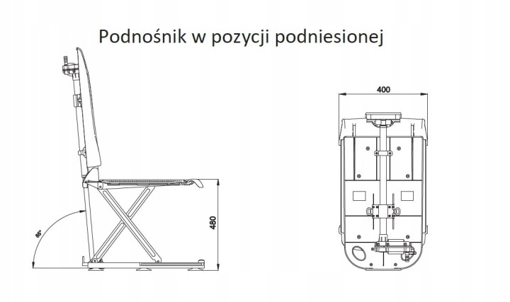 Vanový zvedák Comfort Plus